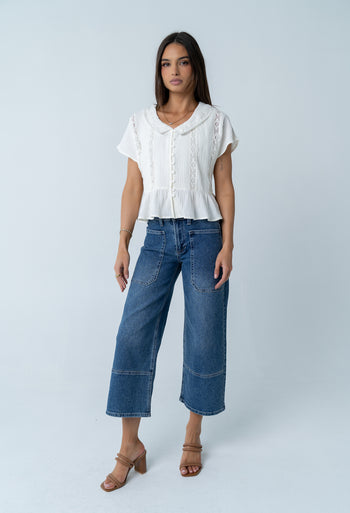 Frida Collared Blouse