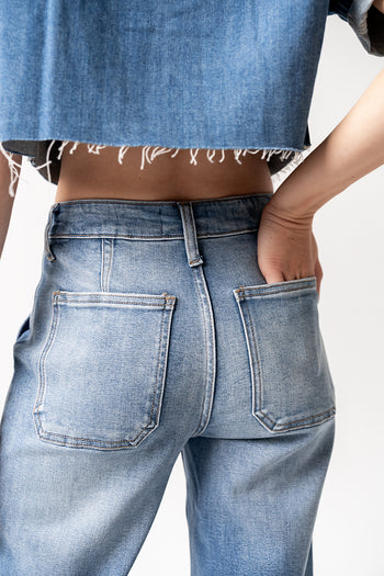 double pocket on back of jeans 