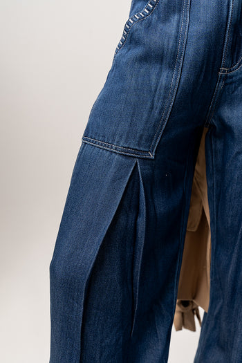 Zoey Pleated Baggy Jeans - FINAL SALE