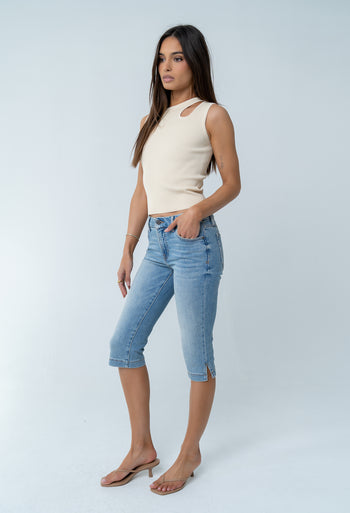 Patty Skinny Cropped Capri