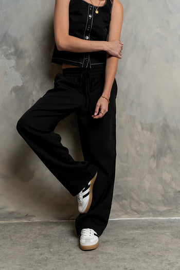 Jazzy Baggy Pants in Black