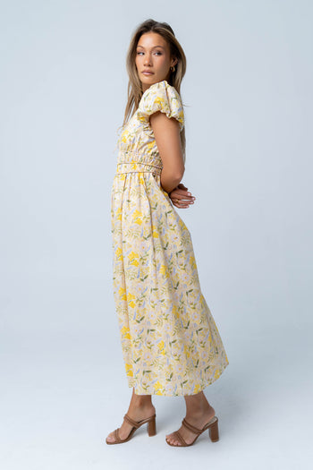 Zoey Floral Maxi Dress