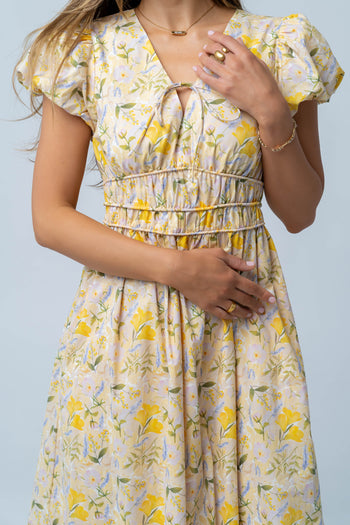 Zoey Floral Maxi Dress