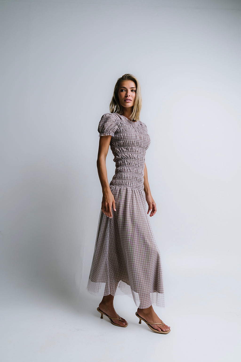 Daisy Gingham Maxi Dress - FINAL SALE