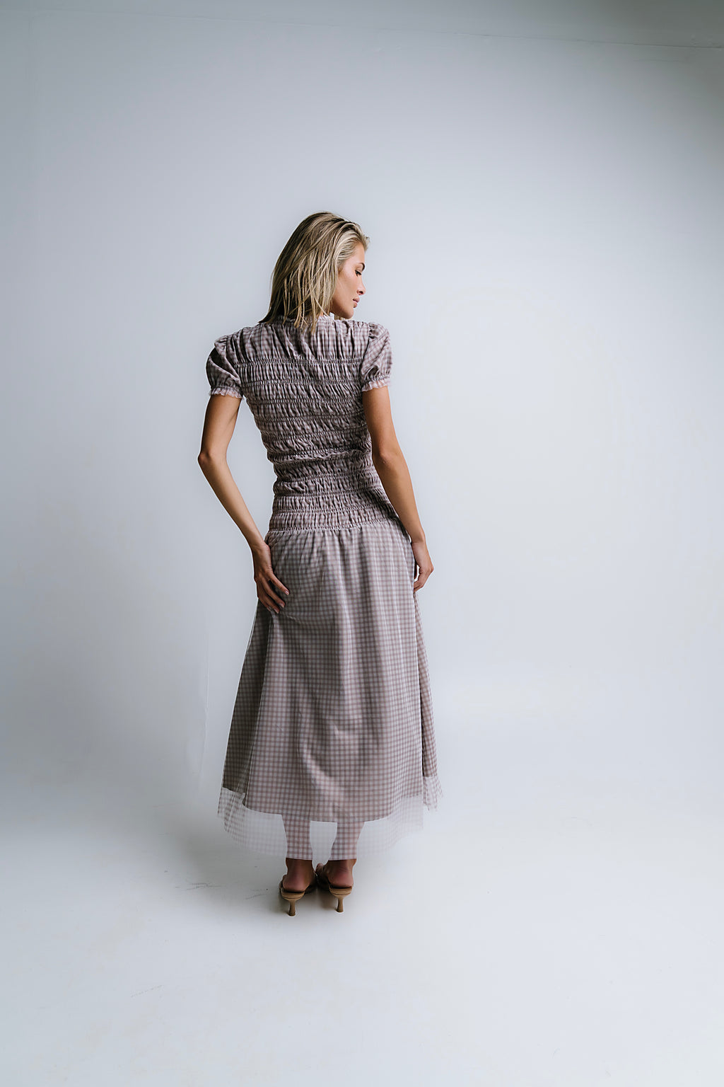 Daisy Gingham Maxi Dress - FINAL SALE