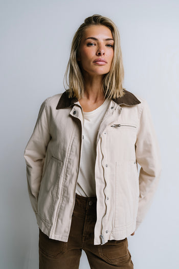 Ember Barn Jacket in Ecru