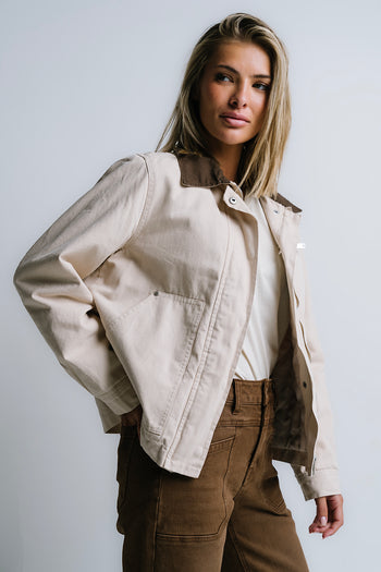 Ember Barn Jacket in Ecru