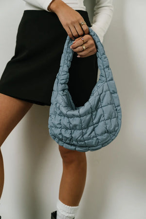 Julia Quilted Bag in Blue