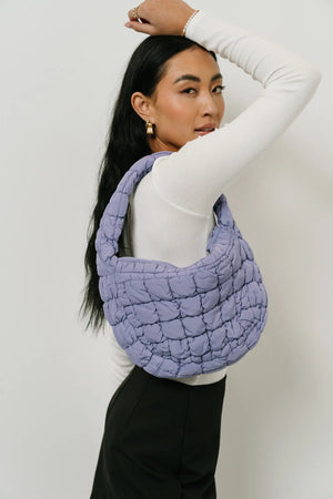 Julia Quilted Bag in Lavender