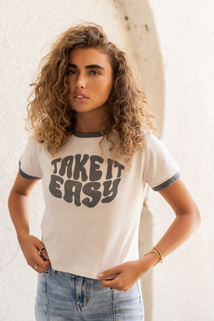 Take It Easy Graphic Tee - FINAL SALE