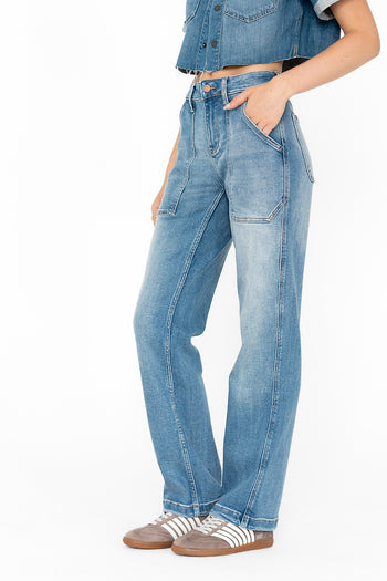 Straight Leg denim