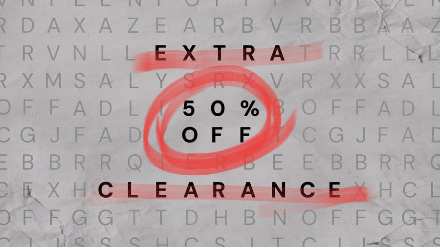 30% OFF CLEARANCE