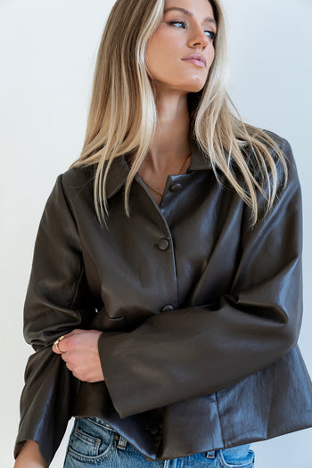 Ethan Vegan Leather Jacket
