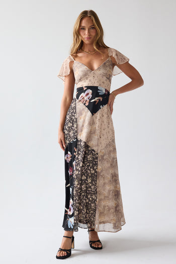 Zola Patchwork Maxi Dress - FINAL SALE