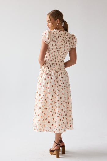 Opal Maxi Dress in Beige