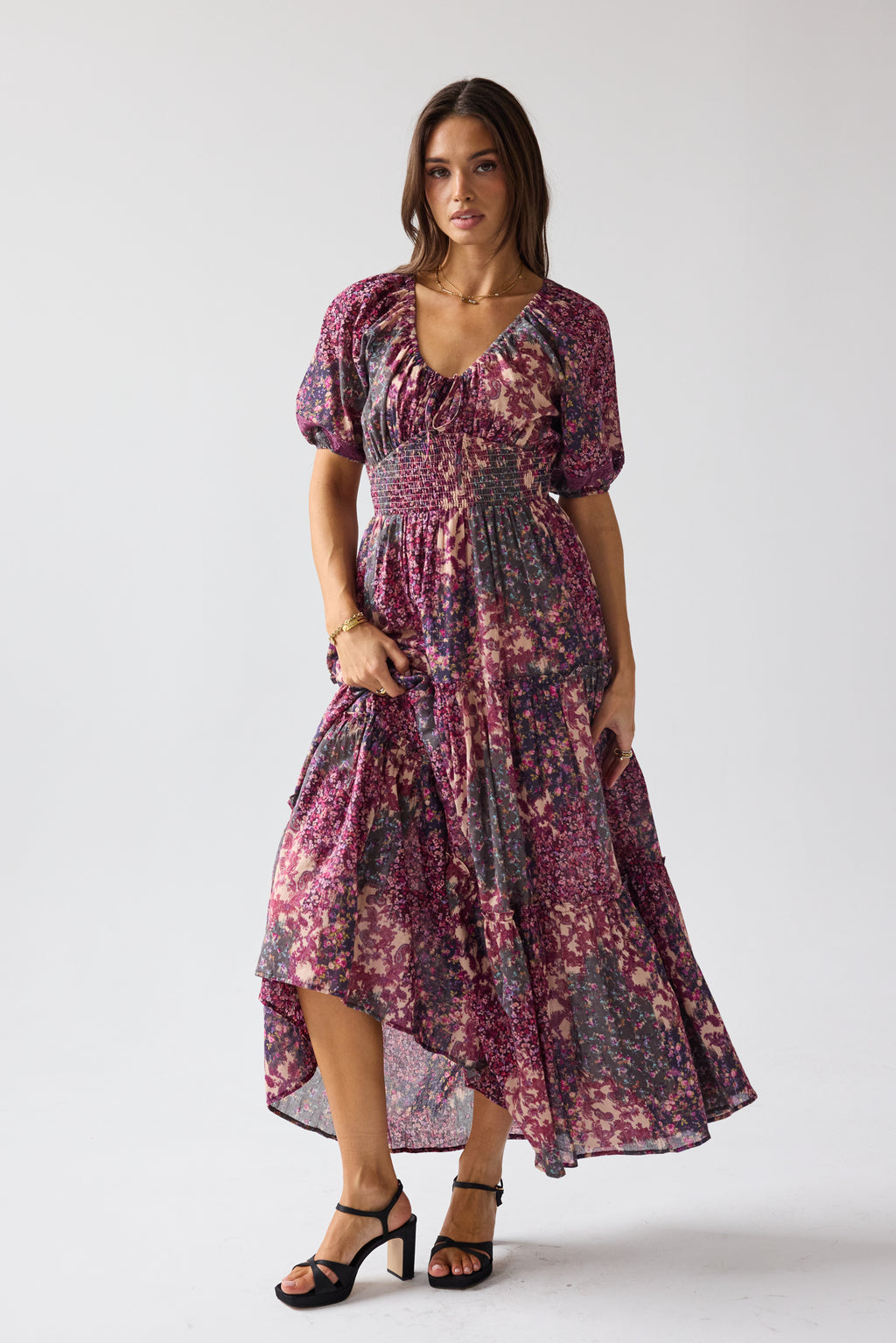Chloe Floral Maxi Dress