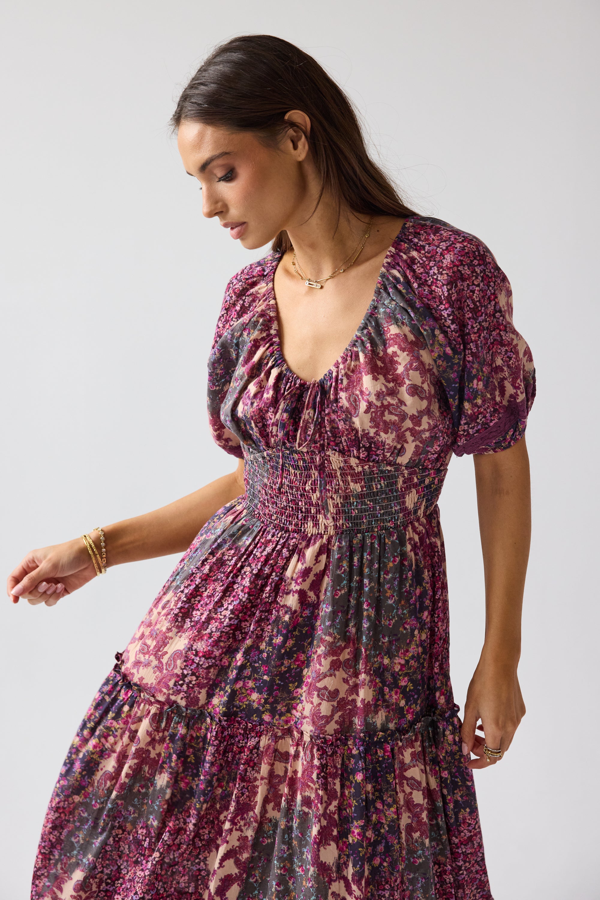 Chloe Floral Maxi Dress