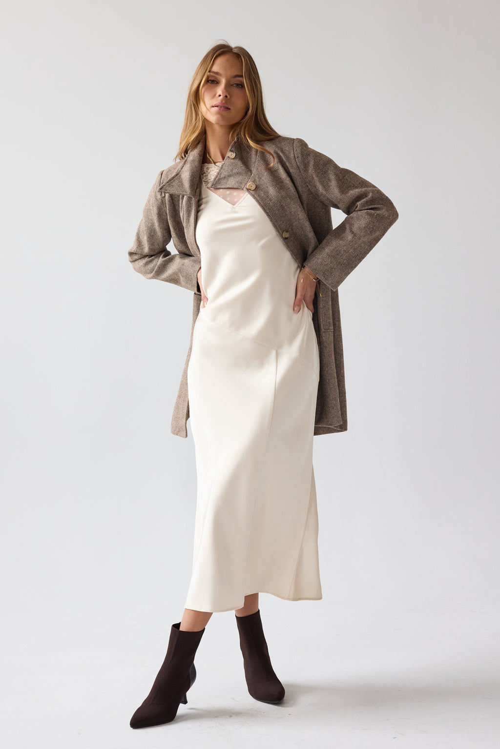 Shelby Satin Maxi Dress - FINAL SALE Shelby Satin Maxi Dress - FINAL SALE