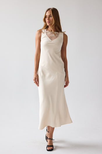 Shelby Satin Maxi Dress