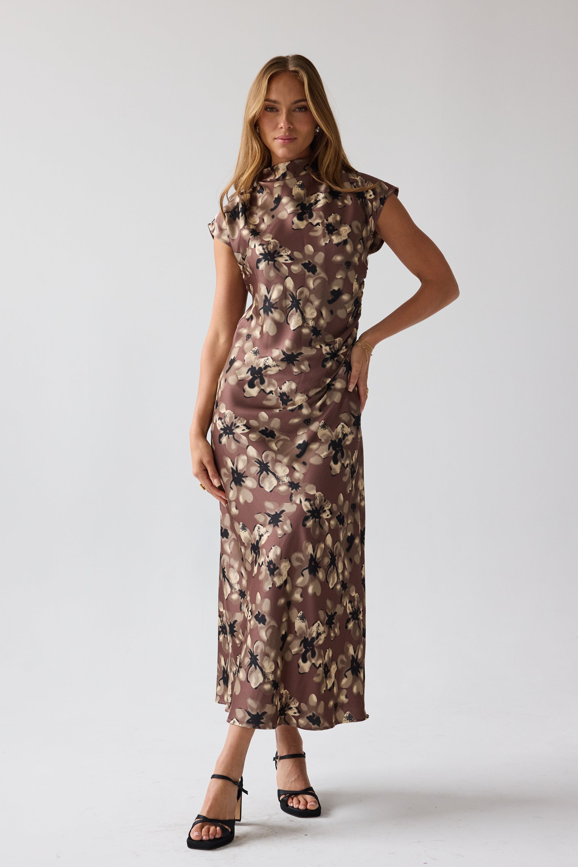 janette maxi dress Janette Floral Maxi Dress