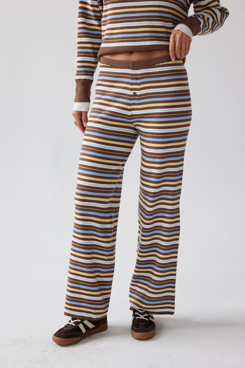 Nancy Striped Flare Pants