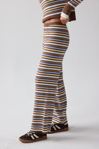 Nancy Striped Flare Pants