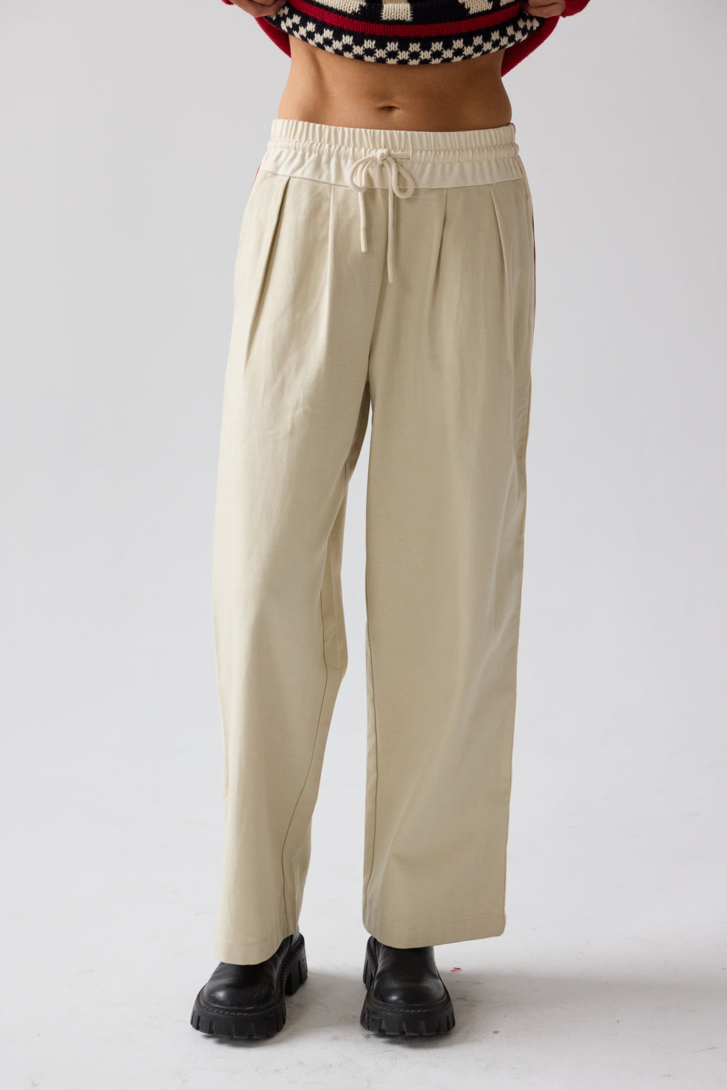 Landon Striped Wide Leg Pants - FINAL SALE