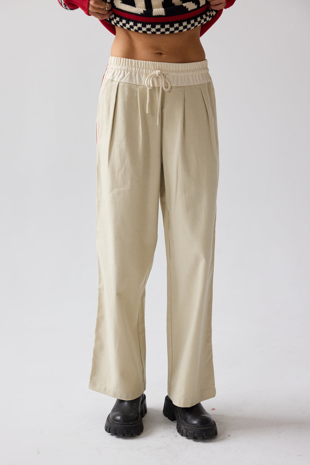 Landon Striped Wide Leg Pants - FINAL SALE