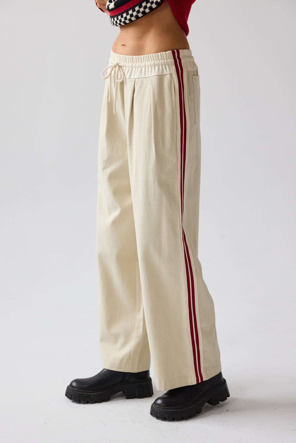 Landon Striped Wide Leg Pants - FINAL SALE