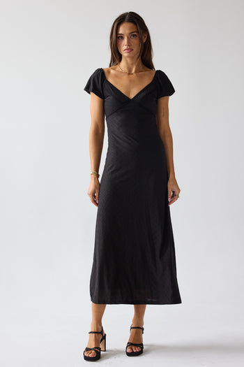 Cammie Maxi Dress in Black - FINAL SALE