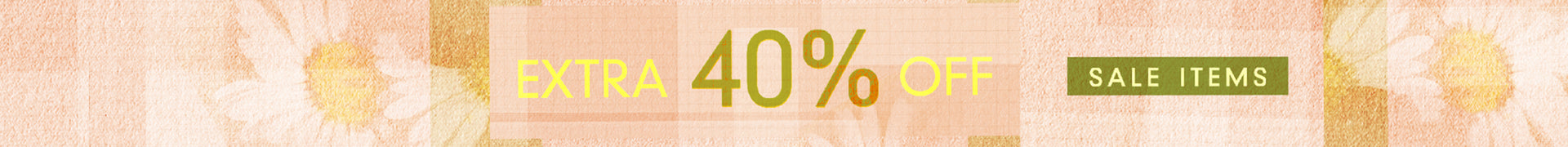 extra 40% off clearance