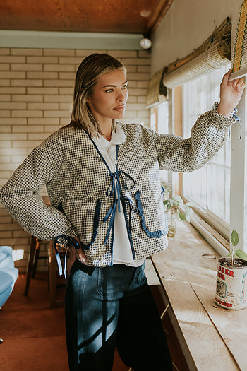 Andy Gingham Jacket - FINAL SALE