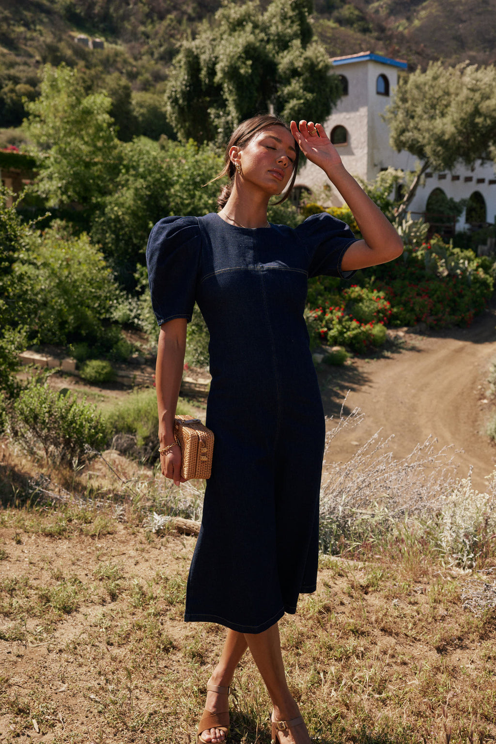 Campbell Denim Dress in Dark Wash - FINAL SALE Campbell Denim Dress in Dark Wash - FINAL SALE