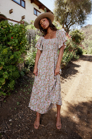Yuna Floral Maxi Dress - FINAL SALE