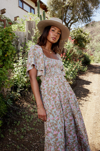 Yuna Floral Maxi Dress - FINAL SALE