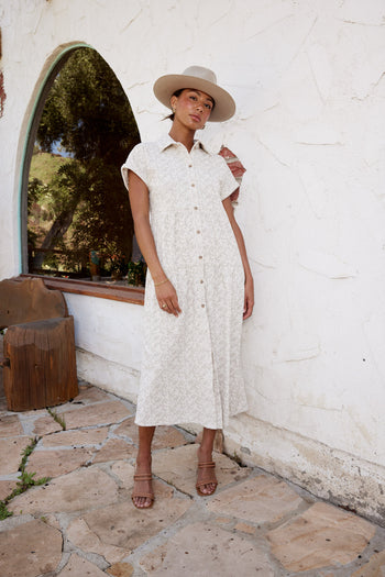 Lane Collared Maxi Dress - FINAL SALE