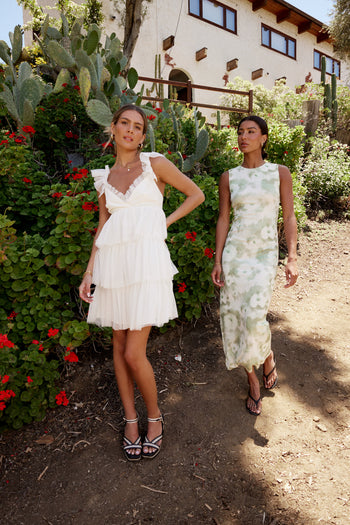 Rosie Ruffle Mini Dress - FINAL SALE