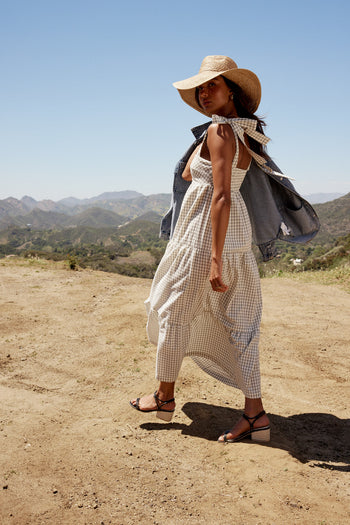 Cade Gingham Maxi Dress - FINAL SALE