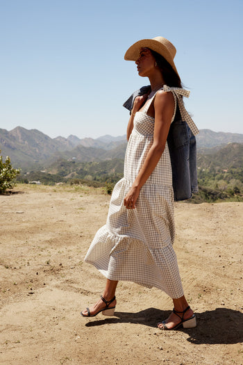 Cade Gingham Maxi Dress - FINAL SALE
