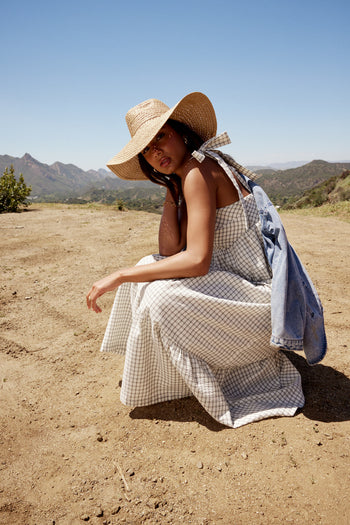 Cade Gingham Maxi Dress - FINAL SALE