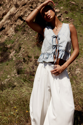 Charles Denim Vest