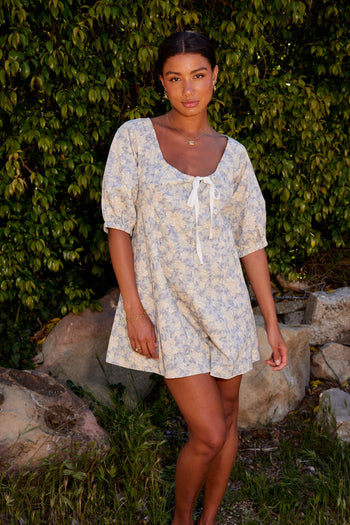 Rian Floral Romper - FINAL SALE