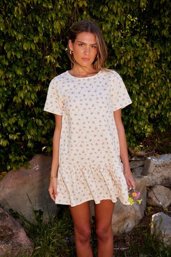 printed floral dress