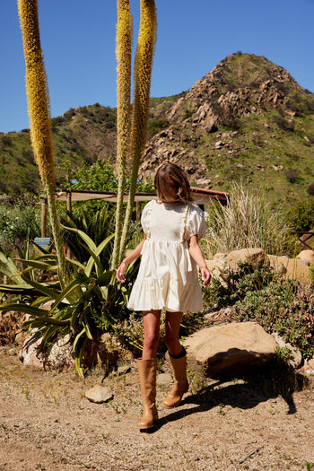 Mei Smocked Mini Dress - FINAL SALE