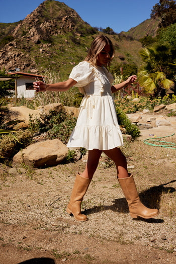 Mei Smocked Mini Dress - FINAL SALE