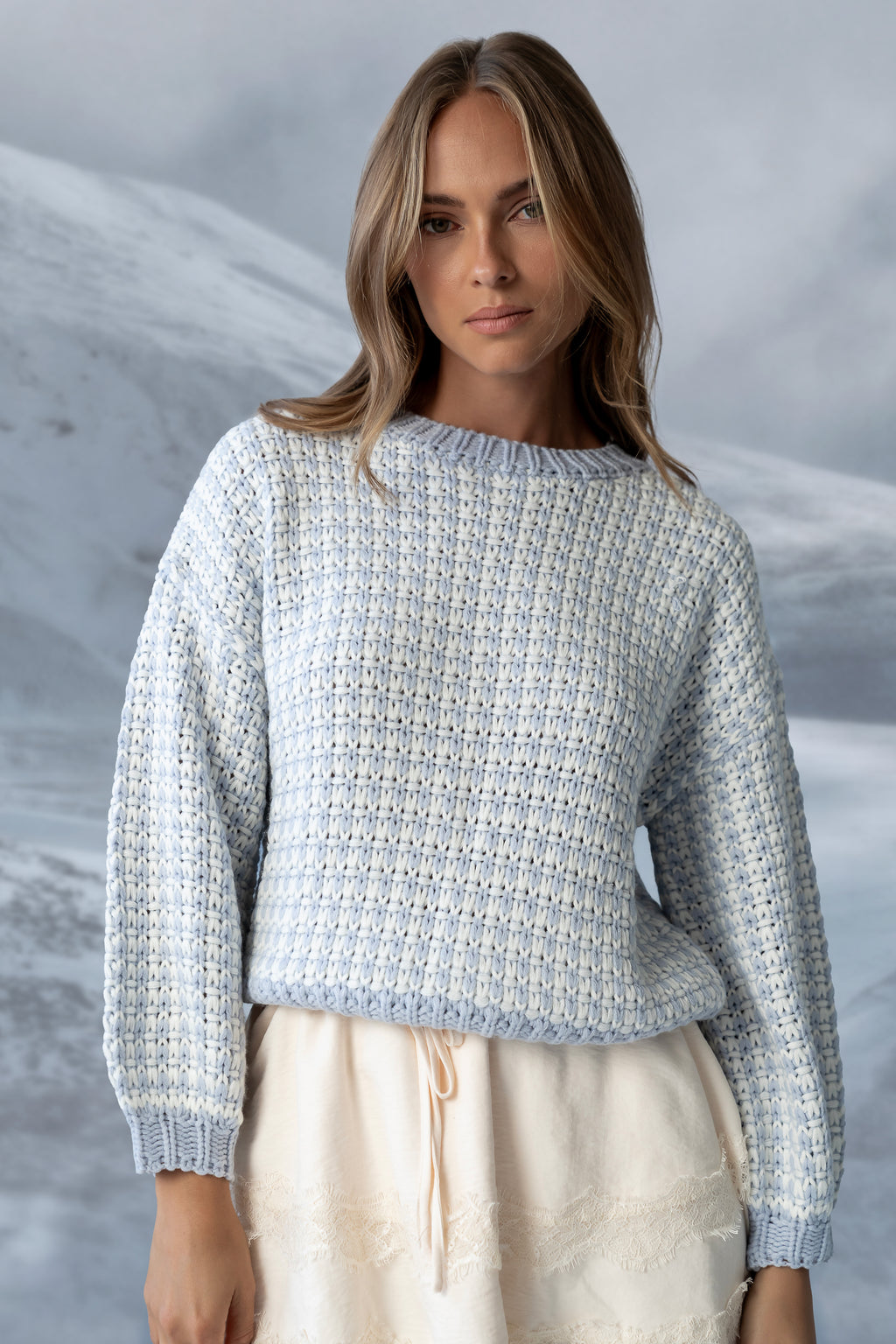 Conner Two Toned Sweater - FINAL SALE