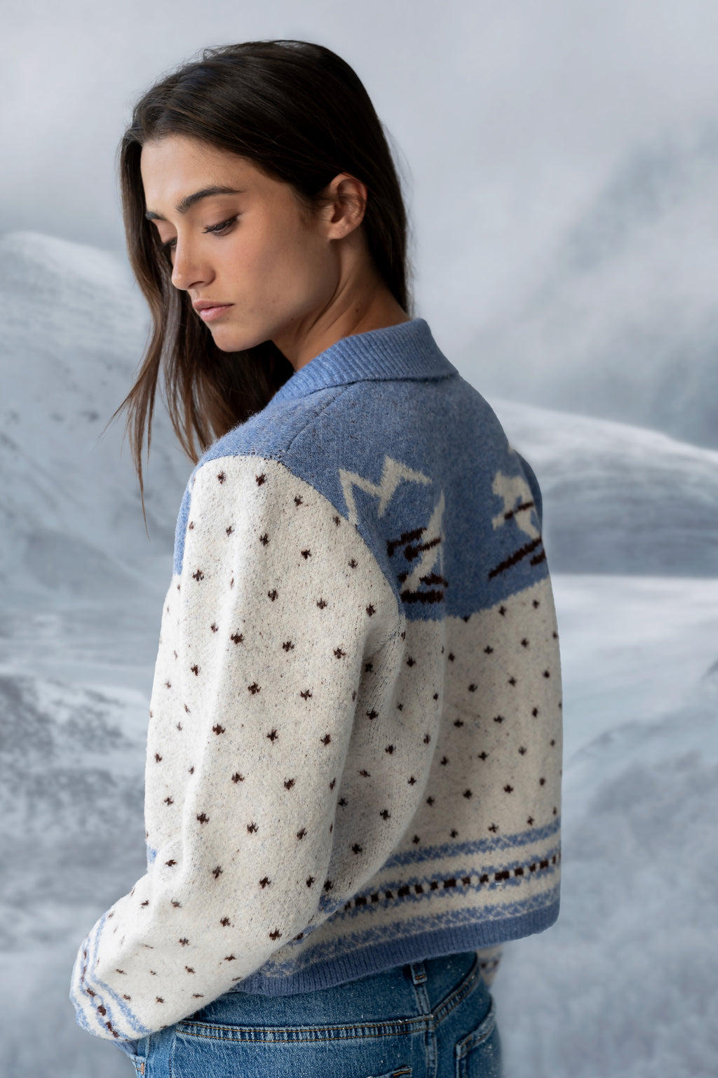 Henry Collared Knit Cardigan - FINAL SALE