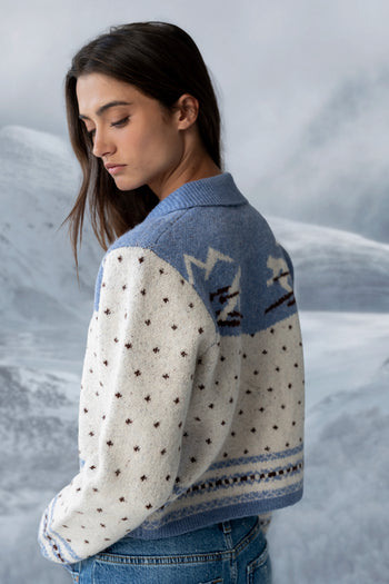 Henry Collared Knit Cardigan - FINAL SALE