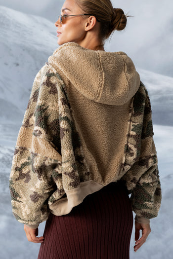 Lennox Oversized Sherpa Jacket - FINAL SALE