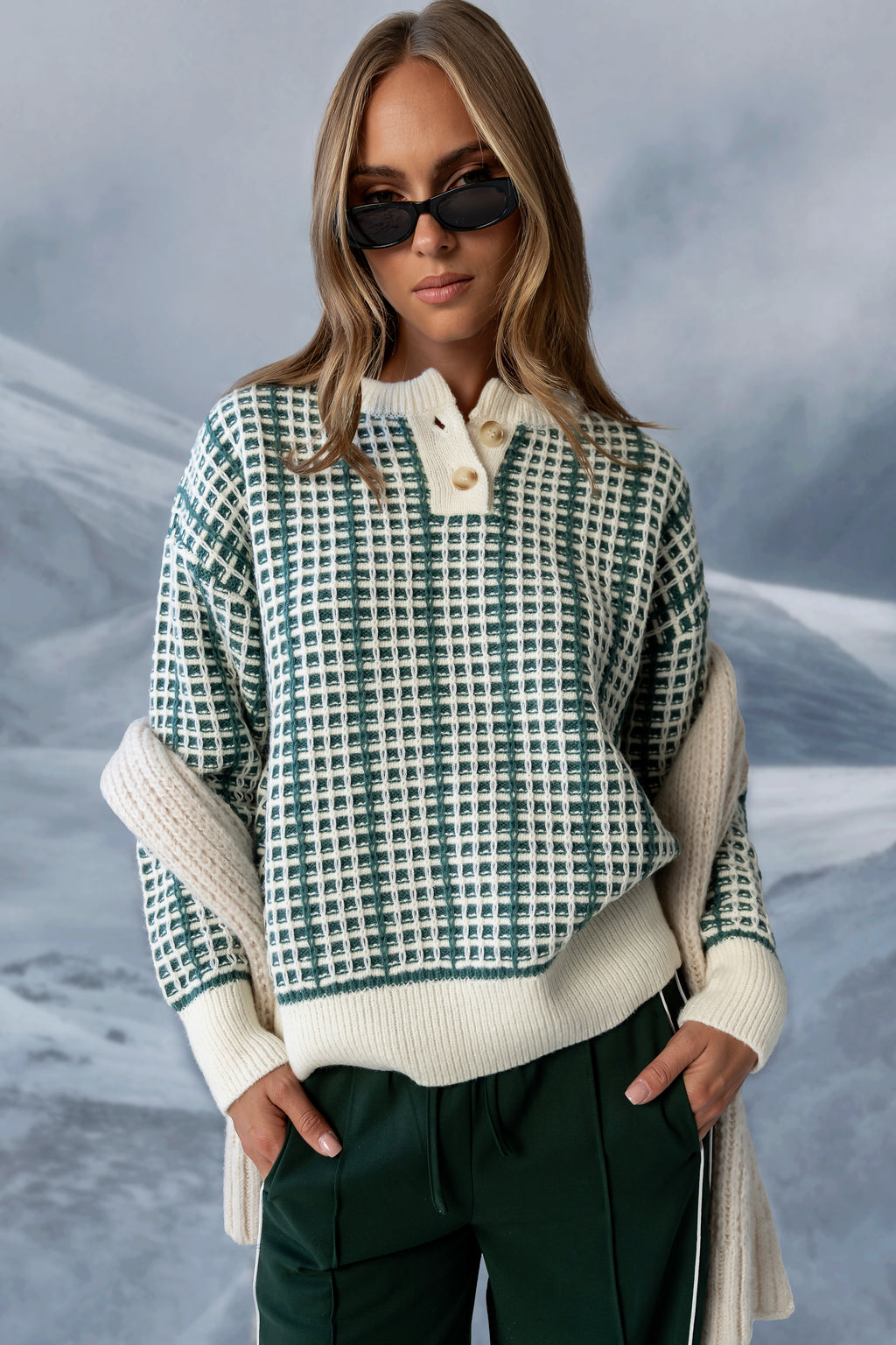 Camile Oversized Knit Sweater - FINAL SALE